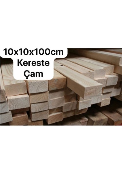 10X10X100CM Silinmiş Kereste