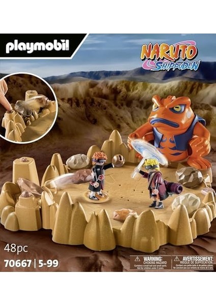 Shippuden 70667 Vs Pain, Krater Taban Plakası ve Dev Kurbağa Gamakichi ile Heyecan Verici Düello, 5 Yaş ve Üzeri Çocuklar Için Oyuncak fiyatları