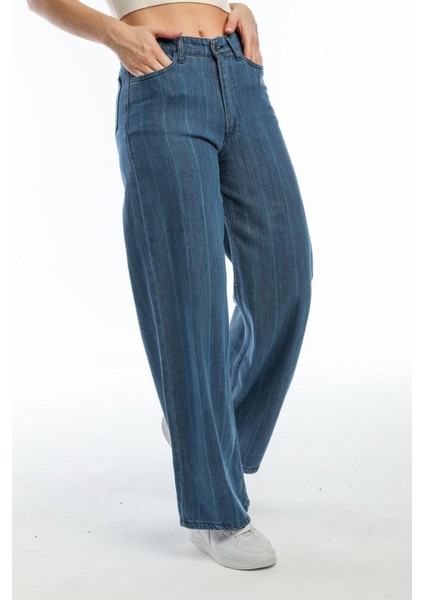 Kadın Palazzo Geniş Paça Jeans modelleri