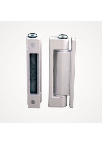 Pvc Pimapen Pencere Menteşesi Zamak Metal 75 Mm. 5 Adet Beyaz - Kapı Menteşesi - 2 Yıl - Zamak Tekli