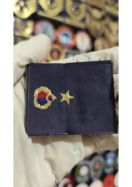 J. Asayiş Yelek Için Binbaşı Lacivert 3D Tpu Minyatür Rütbesi, Yeni Tip Cırtlı, Standart Ölçü,