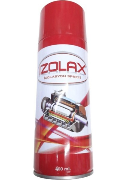 Kırmızı Izolasyon Spreyi 400 Ml. 400 ml Tekli