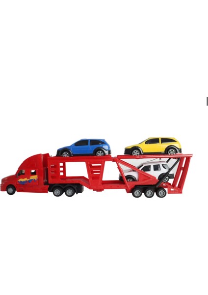 Araç Taşıyıcı Plastik Kırmızı Tır modelleri