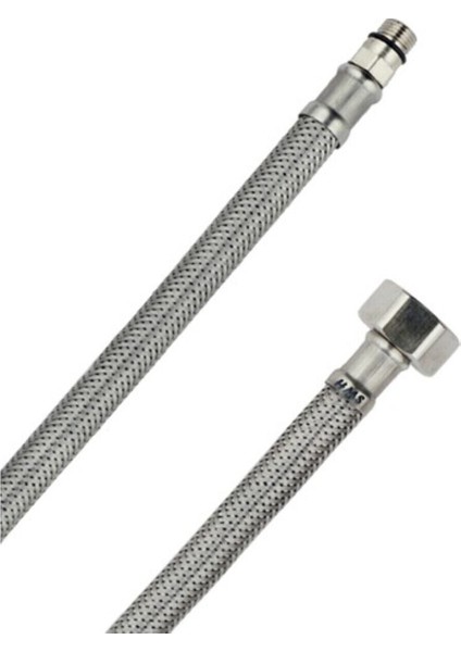 Venita Fleks 50 cm Hortum 2 Adet Duş Hortumu Beyaz Pvc-Polyester