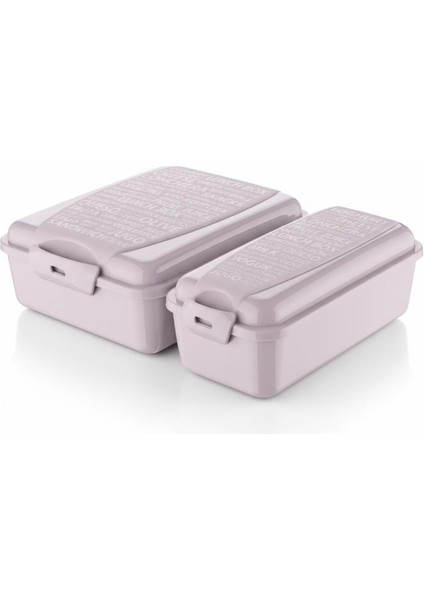 Titiz Takeaway 2 Bölmeli Yemek Kabı - Kaşıklı & Çatal Setli Pratik Yemeği Kabı Lila Rengi modelleri