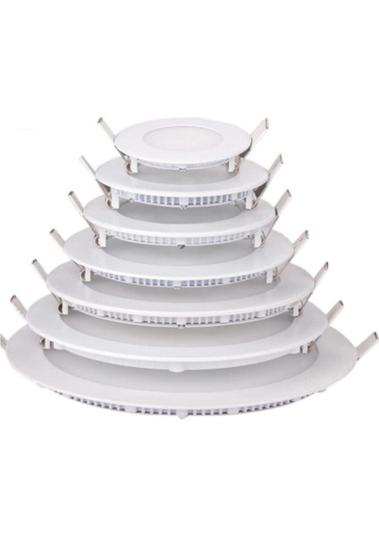 15 W Slım LED Panel Spot Slim LED Spot Sıva Altı LED Spot 6500K Beyaz Işık Beyaz Işık LED fırsatları