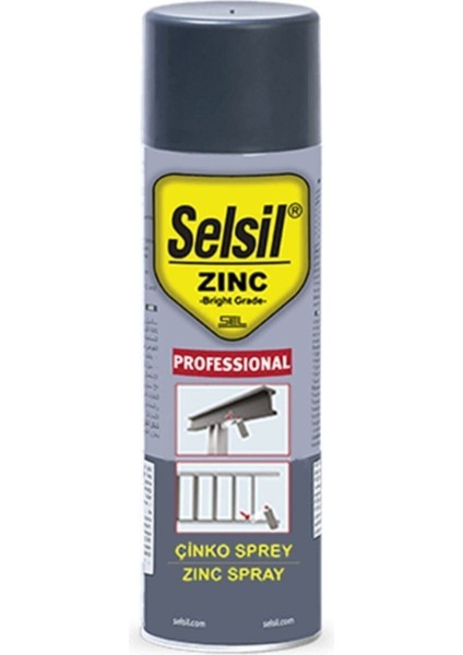 Mat Çinko Spreyi 400 ml 250 - 499 ml Tekli
