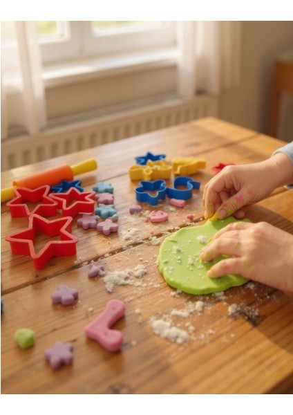 Heroes Oyun Hamuru Şekilli Kalıplar Seti - 9 Lu + Mini Merdane fiyatları