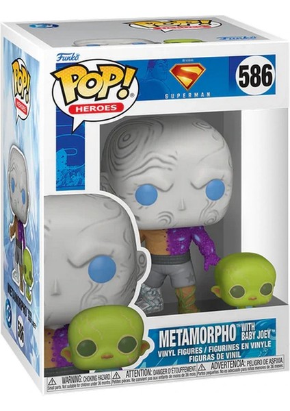 Funko Pop Dc: Superman- Buddy Metamorpho With Baby Joey
