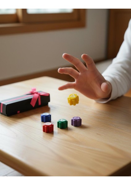 Squit Game Beştaş Oyunu - 5 Li Zeka Küpü - Hediye Kutulu Dikkat ve Strateji Oyunu modelleri