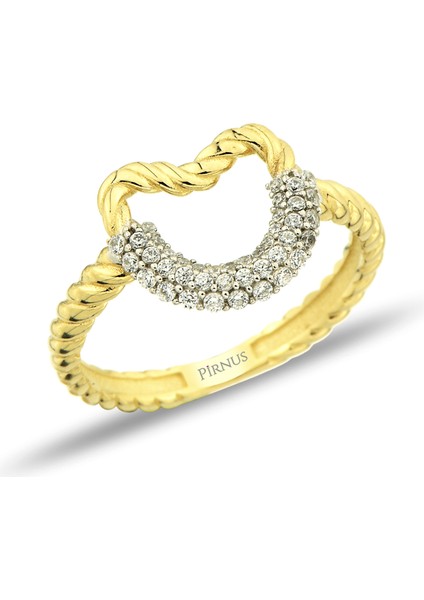 Altın Kalp Tasarım Yüzük Gramı :2,97 fiyatları