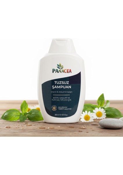 Tuzsuz Şampuan – Hassas Saç Derisi ve Renk Koruyucu Nazik Temizlik Formülü
