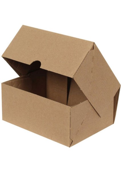 23,5X10X4,5CM Kutu - E-Ticaret Kargo Kutusu - 0,4 Desi Kutu - Testliner - [10 Adet] 18 x 29 cm Kahve