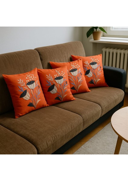 Modern Dijital Baskılı & 3 Boyutlu Efektli Kırlent Kılıfı modelleri