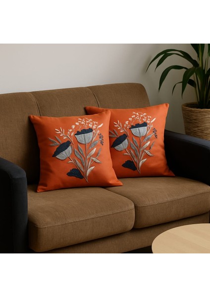 Modern Dijital Baskılı & 3 Boyutlu Efektli Kırlent Kılıfı fırsatları