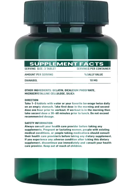 Dianabol 10 Mg 100 Tablet Imperiumpharma fiyatları