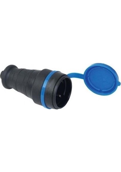 Monofaze Kauçuk Dişi Fiş 16A 250V