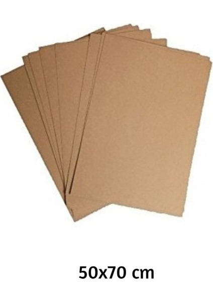 Kraft Kağıt 50X70 Ambalaj ve Çeyiz Paketleme Kağıdı 10 Adet 70 x 100 cm
