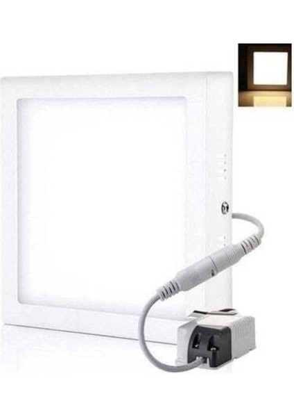 25 Watt Sıva Üstü Kare LED Panel Armatür CT-5272 6400 K (Beyaz Işık) fiyatları