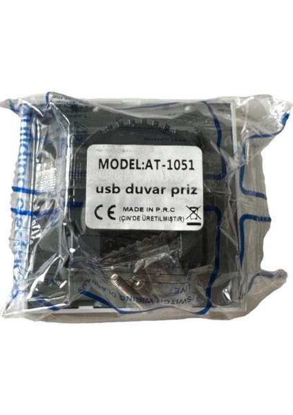 USB Priz 2 Port Sıva Altı USB Priz USB Duvar Prizi Beyaz 3'lü Çerçeve fırsatları