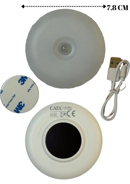 CT-5180 4000K (Günışığı) Mıknatıslı Kabin LED Aydınlatma (2 Adet) modelleri