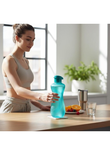 Titiz Waterfresh 750 ml Spor Matara - Bpa Içermez, Taşınabilir Su Şişesi - Siyah