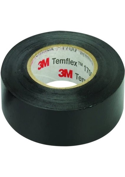 Izolebant Temflex Siyah Pvc Bant 19MM x 9m x 0,1m Elektrik Bandı