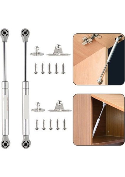 2 Adet Mobilya Dolap Kalkar Kapak Gazlı Hidrolik Piston 120N - Mobilya Makasları Mobilya Makasları B