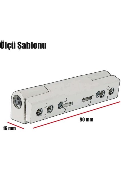 Pvc Pimapen Pencere Menteşesi 75 mm - Beyaz Kapı Menteşesi Zamak modelleri