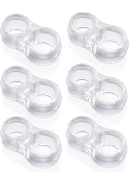 Plastik 6'lı Kapı Kolu Pencere Stoperi, Kapı Arkası Duvar Koruyucu Tampon, Silikon Durdurucu Plastik fiyatları