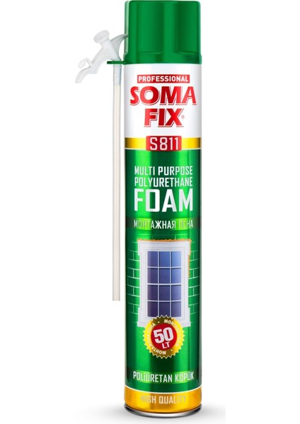 Soma Fix S811 Poliüretan Köpük 750ML Tr