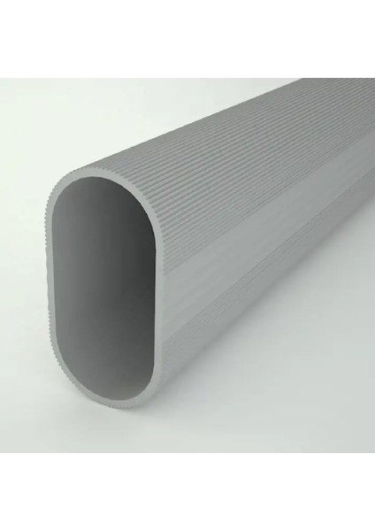 Askı Borusu Oval Alüminyum 90 cm Dolap Içi Düzenleyiciler Gri modelleri