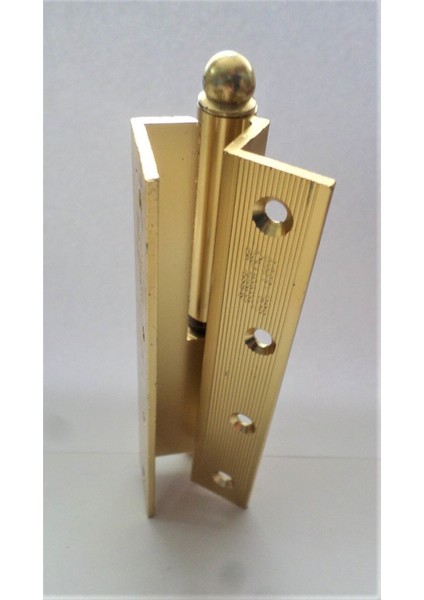 -Iş Cumbalı Alüminyum Sarı Kapı Menteşesi 12CM Sol (2ADET) - Sol - Kapı Menteşesi Sol Kapı Menteşesi indirimleri