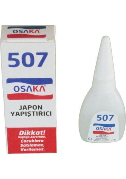 Osaka 507 Japon Yapıştırıcısı Hızlı Süper Yapıştırıcı 17 gr Japon Yapıştırıcısı Tr