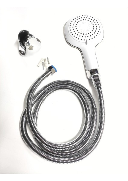 Fonksiyonlu Banyo Duş Başlığı Seti Fiskiyesi Telefonu Duş Seti Plastik fiyatları