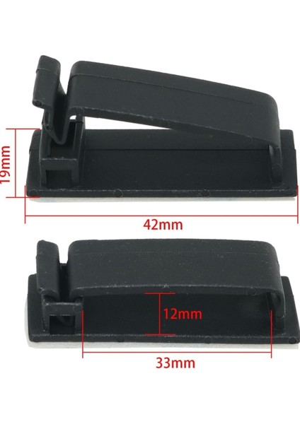 4 Adet Kendinden Yapışkanlı Kablo Sabitleme Klipsi Kablo Tutucu Tr fiyatları