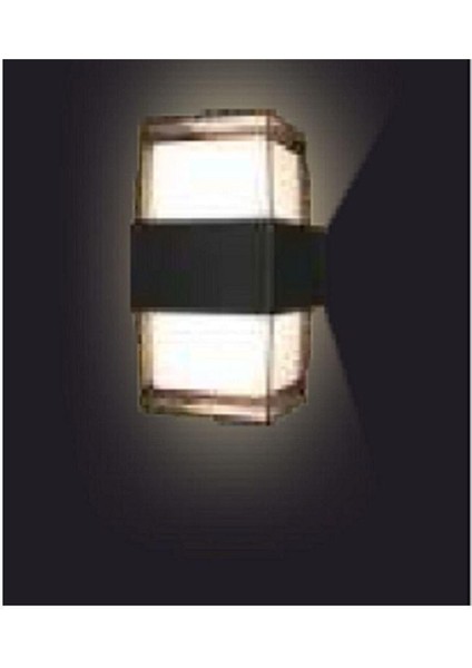 CT-7047 Çift Yönlü Prizma Bora LED Aplik 10W Gün Işığı 3200K Iç Mekan ve Dış Mekan