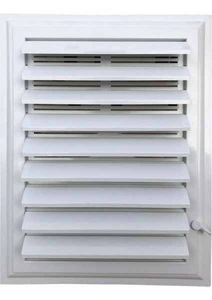 35X55 Plastik Menfez Banyo / Wc Havalandırma Menfezi Panjur Beyaz fiyatları