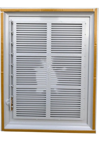 35X55 Plastik Menfez Banyo / Wc Havalandırma Menfezi Panjur Beyaz indirimleri