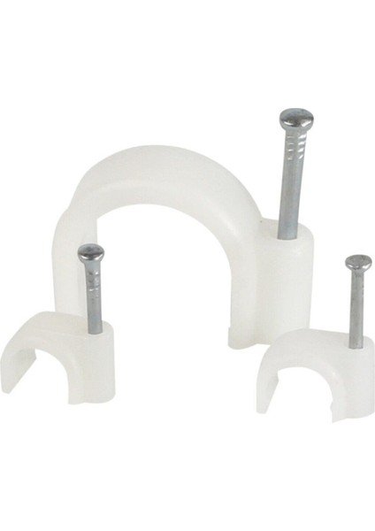 No:3 Beton Çivili Kroşe 100 Adet Duvar Kablo Tutucu Çivili Kroşe Çivi fiyatları