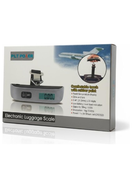 Plt Power 50 kg Elektronik Valiz Terazisi - Dijital LCD Ekranlı modelleri