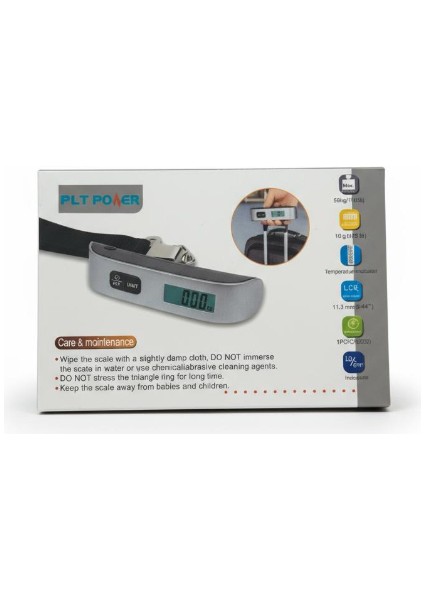 Plt Power 50 kg Elektronik Valiz Terazisi - Dijital LCD Ekranlı fırsatları