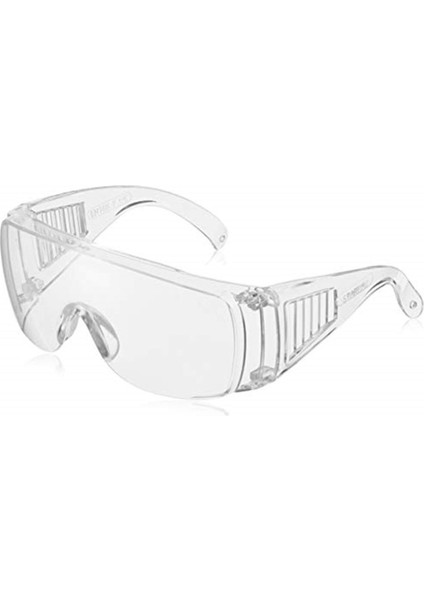 G-026A-C Şeffaf-Af Geniş Camlı Koruyucu Gözlük Koruyucu Gözlük