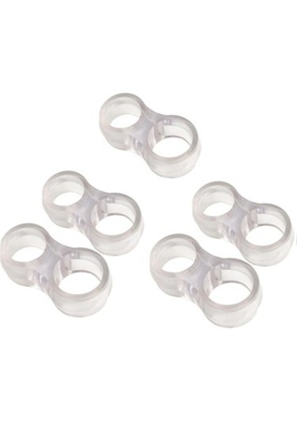 Kapı Kol Tamponu Duvara Çarpmayı Önleyici 2 Ağızlı ( Dar-Geniş ) 5 Adet Şeffaf Tr Nemli Bir Bezle S