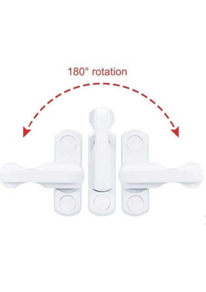 Pvc Pimapen Pencere Cam Balkon Kapısı Güvenli Emniyet Kilidi Kapı Garantisiz