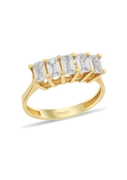 - Yüzük - 14 Ayar Altın - Gramı : 2.85