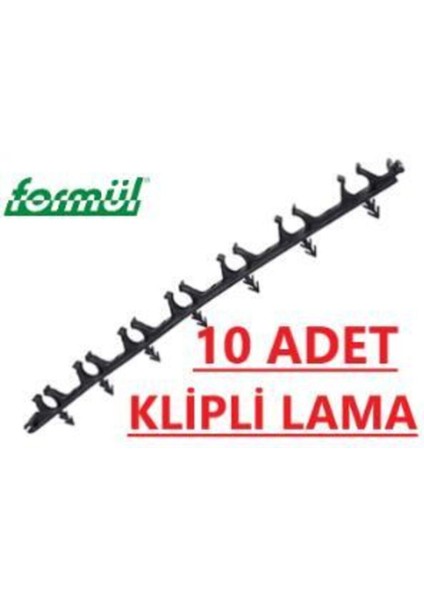 Klipsli Lama - Mobil Yerden Isıtma Borusu Için 10 Adet