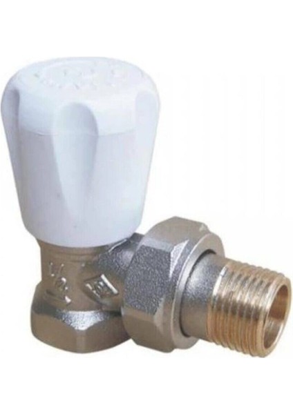 Köşe Radyatör Vanası 1/2" Musluk Vanası