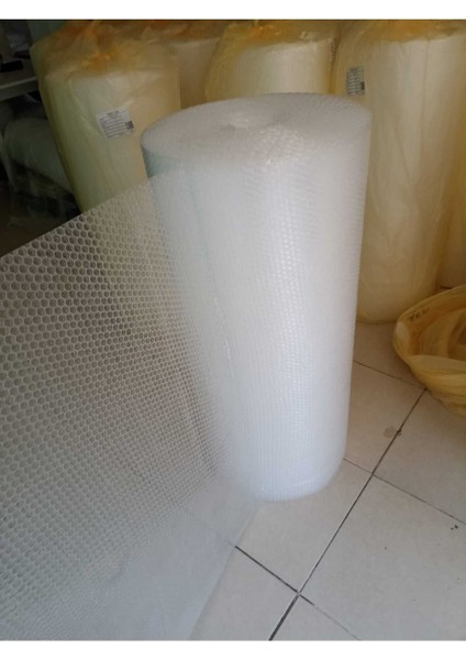 ( 45 Gram ) 50 cm x 5 Metre 1.kalite Balonlu Naylon Patpat Eşya Koruma Balonlu Naylon Şeffaf 50 x 50