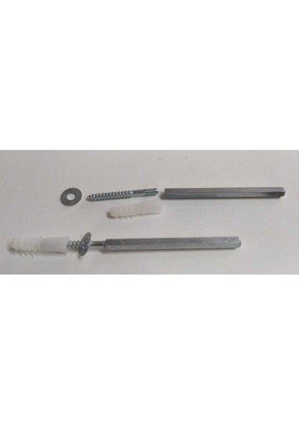 2 Adet 10*100 mm Gizli Raf Ayağı - Tek Ebat Raf Altı Beyaz modelleri